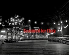 Circa 1910 Atlantic City New Jersey Boardwalk At Night 8x10 Photo  picture