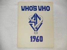 Yearbook, Smith College, Northampton Massachusetts, 1960, Senior's Who's Who picture