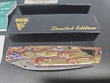 BUCK 175 S4 Lightning HTA II Fish Knife Unused New picture