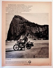 Vintage 1966 BMW R60 Motorcycle Print Ad Danny Liska Africa Expedition picture