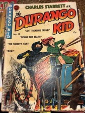 Magazine Enterprises The DURANGO KID #18 Reader. Racist Story “The XXX” picture