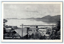1945 Mountain Lake Houses Scene Cordova Alaska AK Vintage Posted  Postcard picture
