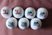 7 Vintage Limited Edition Disney Mickey Mouse Golf Balls New picture