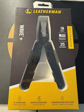 Leatherman Multi-Tool Wave Plus Black Stainless Steel with Sheath + Multi-tool picture