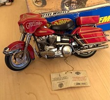 Vintage 1999 Franklin Mint Harley-Davidson Electra Glide Christmas Edition 1:10 picture
