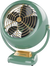 VFAN Medium Retro Metal Vintage Air Circulator Fan, 3 Speeds, Adjustable Air... picture