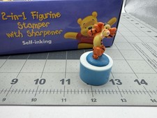 Disney Winnie The Pooh - Tigger Stamp Figurine With Pencil Sharpener Used picture
