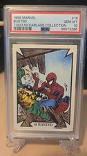 1989 Marvel Comic Images #18 Spider-Man PSA 10 picture