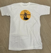 Vintage 1960s Boy Scout T-Shirt Camp Rock Enon Shenandoah Area Council BSA VA XL picture