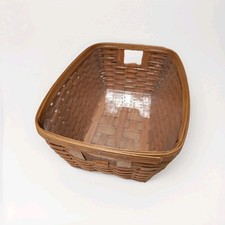 Vintage Retired 1985 Longaberger Large Laundry Basket with Plastic Insert 24x17 picture