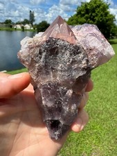 Amazing Auralite 23 Crystal Multi Head Red Cap from Canada 343 grams 5