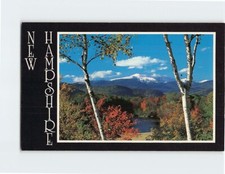 Postcard Mt. Washington and Saco River Conway New Hampshire USA picture