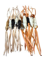 Cuarta Pata De Chivo Llavero Western style horse whip goat foot keychain lanyard picture