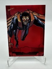 2024 Skybox Marvel Metal Universe Avengers PMG Red #24 Falcon #054/100 picture