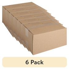 Medium Shipping Box with 32 ECT, Kraft, 11 x 7.5 x 5.5 Inches, 6 pack picture