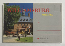 Visit to Historic Williamsburg Virginia Postcard Folder Booklet Fold Out 12 View picture