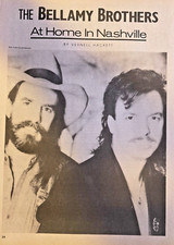 1988 Country Musicians The Bellamy Brothers Howard & David Bellamy picture