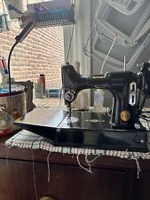 1936 Pre War Singer Featherweight 221 Sewing Machine W/ Case & Accessories picture