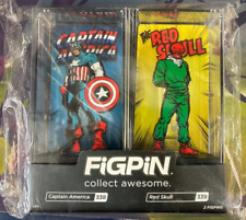 FiGPiN ECCC 2020 Captain America & Red Skull 2-Pack (#338 & #339) picture