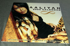 Aaliyah 2004 Calendar w/ Sept–Dec 2003 Bonus Page ISBN 1-58774-115-6 picture