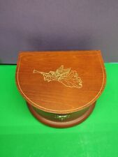 New Collectible Danbury Heavenly Angels Wooden Music Box picture