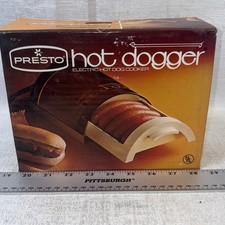 Vintage Presto Hot Dogger Electric Hot Dog Cooker BRAND NEW FACTORY SEALED HOTD1 picture