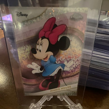 Topps Chrome Disney 100 2023 Minnie Mouse Holofoil Parallel Card #29 picture