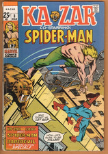 Ka-Zar #3 Featuring Spider-Man, Very Good - Fine Condition picture