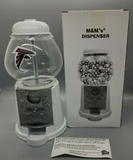 M&M's My M&M's Atlanta Falcons Candy Dispenser White Metal Plastic Novelty Item picture