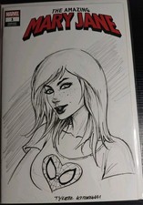 Tyler Kirkham The Amazing Mary Jane #1  MJ Sketch  Original Art picture