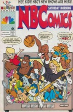 NBC Saturday Morning Comics #1 FN; Harvey | Michael Jordan Bo Jackson - w/Bag+Bo picture