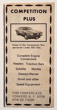 Vintage 1969 Competition Plus Yonkers New York NY Olds 442 Speed Shop Print Ad picture