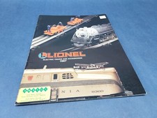 1987 Lionel Scale Model Trains Train Catalog Pamphlet Hobby Railroad Magazine picture