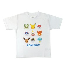 [Fineplus] T-Shirt, Short-Sleeved, Pok?mon, Face Print, Sweat-Wicking, Quick-Dr_ picture