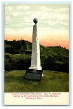c1905 Original Surrender Monument Relic Hunter Vicksburg Mississippi MS Postcard picture