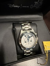 Invicta Disney Mickey Mouse Watch Limited Edition Black White 22863 W/ Box picture