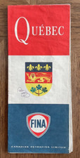 Rare Canadian Petrofina / FINA Road Map: Quebec picture