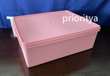 Tupperware Kimono Mega Storage Container Box 20qt Carry All Pink New in Package picture