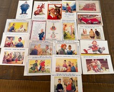 LOT of 21~ Humorous Funny BAMFORTH Comic POSTCARDS~Mixed Topics~s600 picture