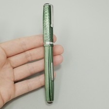 Vintage Esterbrook 2668 Green Pearl Lever Fill Fountain Pen AS IS picture