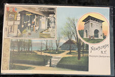 Newburgh , NY Washington’s Headquarters c1908 Multiview Postcard picture