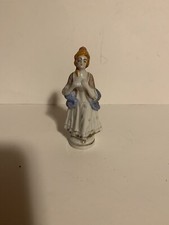 COLONIAL LADY Figurine Made in Occupied Japan Figurine 4