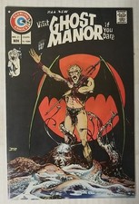 Charlton Ghost Manor #21 Very Fine+ 8.5 Hard to find Beautiful Black Cover picture