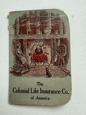 Vintage Colonial Life Insurance Sewing Needle Kit Queen Victoria Germany picture