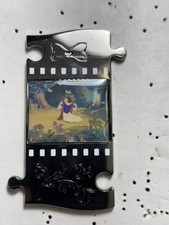 Disney Pink PALM Snow White Filmstrip Puzzle Piece LE 300 Pin picture