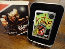 KANE WWF ZIPPO LIGHTER MINT IN BOX 1999 picture