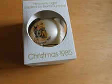 Schmid Angel Christmas Ball Ornament Limited Edition 1985 MPN 177-712 NOS picture