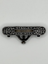 Antique Stanley Cast Iron No.41 Plated Pocket Level picture