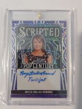Bryce Dallas Howard 2024 Leaf Metal Pop Century Auto 1/1 Scripted Twilight picture
