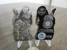San Juan Puerto Rico HSI ICE Child Exploitation Group Predator Challenge Coin picture